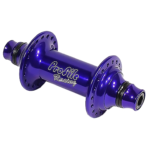 Manzana Profile Racing Elite Delantera 36H Eje 10mm Purpura