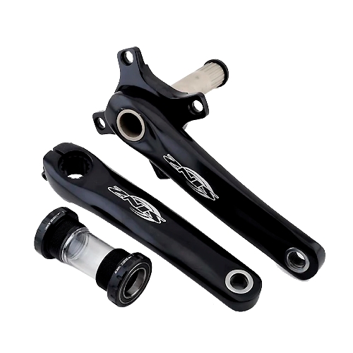 BIELA SINZ ELITE 2 PIEZAS ALUMINIO  NEGRA