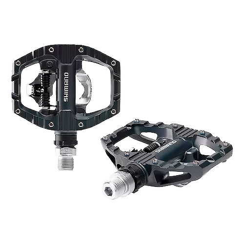 PEDALES SHIMANO EH500DOBLE OPCION