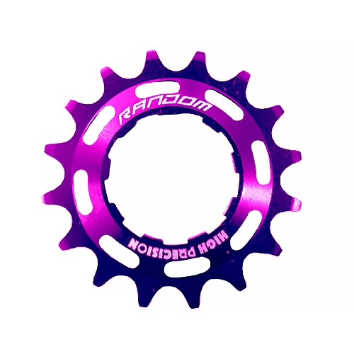 PIÑON COG RANDOM 16T MORADO