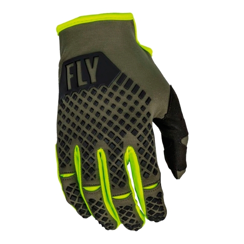 GUANTE FLY KINETIC VERDE MILITAR/HI VIS
