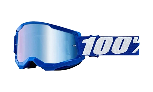 GOGGLES 100% STRATA 2 AZUL LENTE AZUL