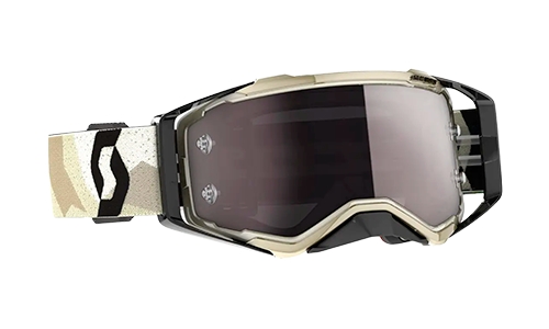 GOGGLES SCOTT PROSPECT BEIGE/CAFE LENTE PLATEADO