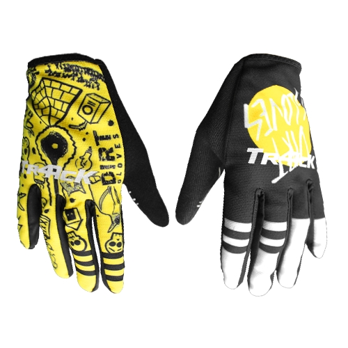 GUANTE 4TRACK DIRT AMARILLO/NEGRO TALLA XL