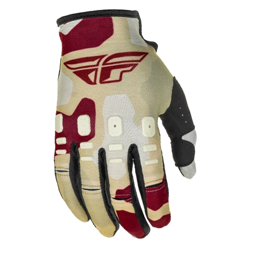 GUANTE FLY KINETIC BEIGE/VINOTINTO