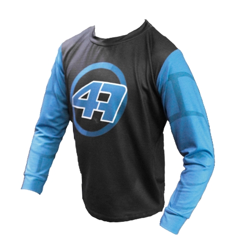 JERSEY 4TRACK NEGRO/AZUL