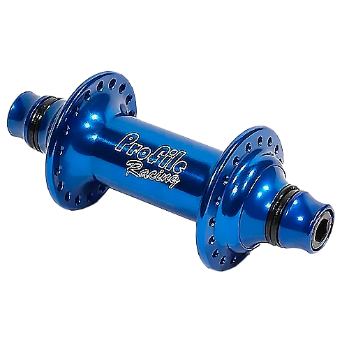Manzana Profile Racing Elite Delantera 36H Eje 10mm Azul