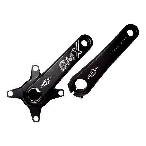 BIELA ITOOK 2 PIEZAS ALUMINIO  NEGRA