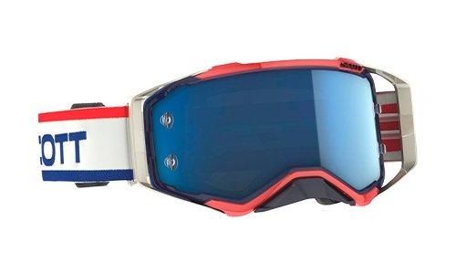 GOGGLES SCOTT PROSPECT BLANCO/AZUL LENTE AZUL