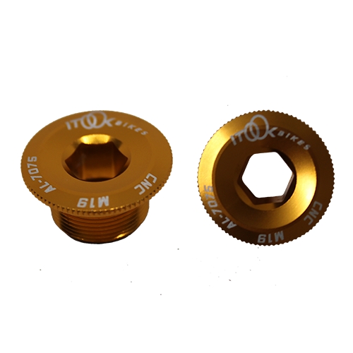 TAPA AL ROSCADA PARA BIELA M19 DORADO