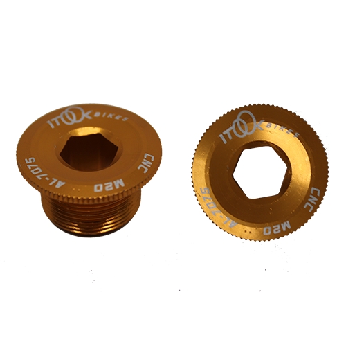 TAPA AL ROSCADA PARA BIELA M20 DORADO