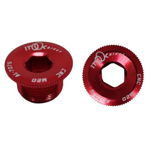 TAPA AL ROSCADA PARA BIELA M20 ROJO