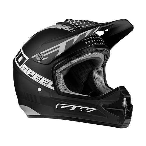 CASCO BMX/FULLFACE SPEED NEGRO TALLA NIÑO
