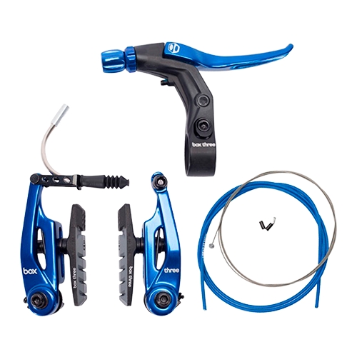 FRENO BOX THREE KIT AZUL 85MM