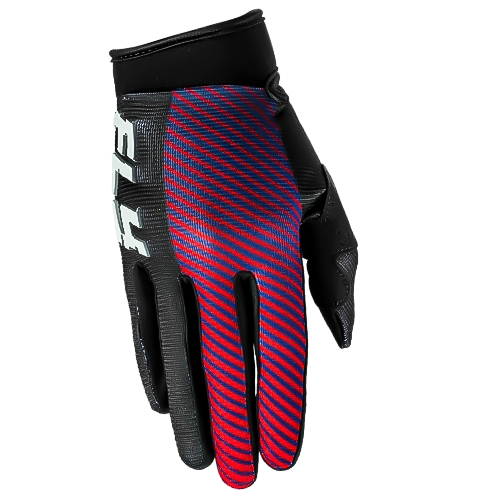 GUANTE FLY F-16 NEGRO/ROJO/PURPURA