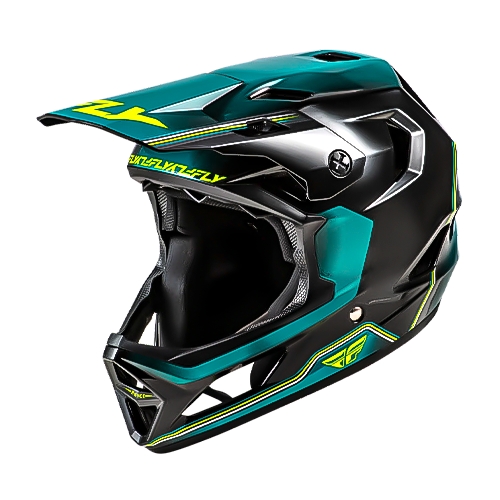 CASCO FLY RACE REPEAT NEGRO/TEAL