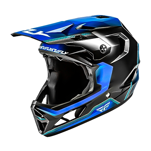 CASCO FLY RACE REPEAT NEGRO/AZUL