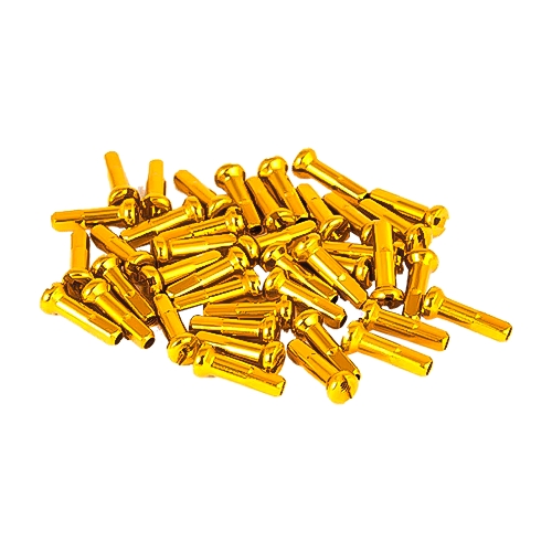 CABEZA RADIO ALUMINIO RANDOM DORADO PAQUETE X 38U