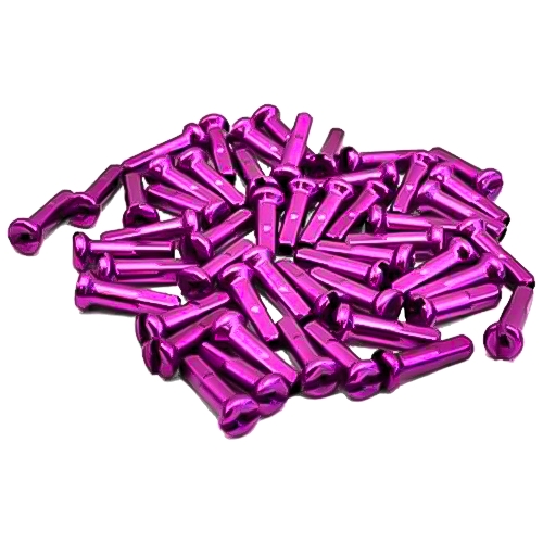 CABEZA RADIO ALUMINIO RANDOM MORADO PAQUETE X 38U