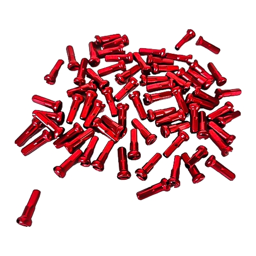 CABEZA RADIO ALUMINIO RANDOM ROJO PAQUETE X 38U