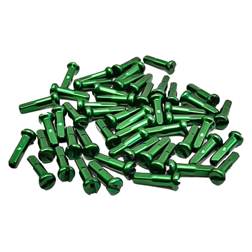 CABEZA RADIO ALUMINIO RANDOM VERDE PAQUETE X 38U