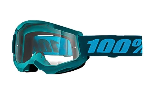 GOGGLES 100% STRATA 2 STONE LENTE TRANSPARENTE