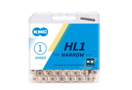 CADENILLA KMC HL1 1/2 X 3/32 112 HALF LINK DORADO