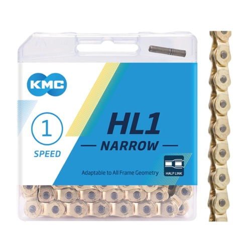 CADENILLA KMC HL1 1/2 X 3/32 112 HALF LINK DORADO