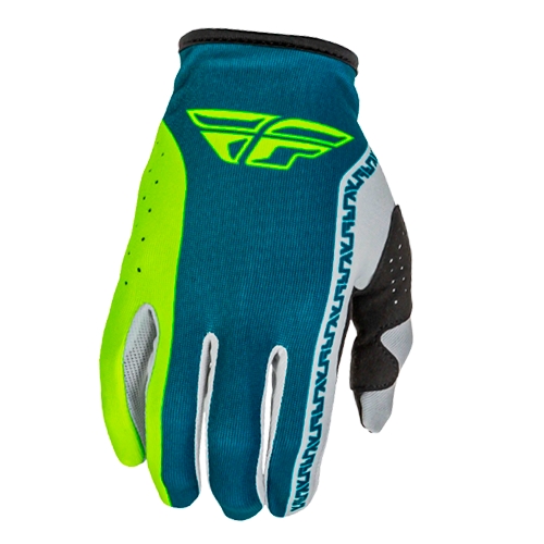 Guantes Fly Lite Gris/Lima/Teal