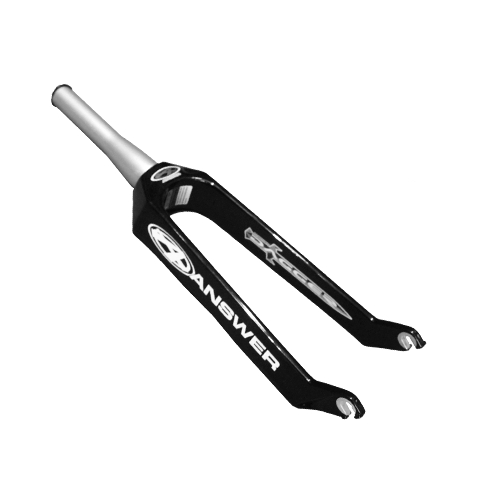 Tenedor Answer Dagger Pro Cónico Negro 20" Eje 10mm